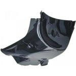 Sabot bas de caisse one noir brillant pour scooter mbk 50 nitro 1997 - 2012