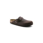 Sabot - birkenstock - boston - homme - cuir marron - semelle en lige - confort optimal