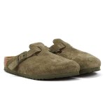 Sabots - birkenstock - boston suede - thym - homme