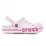 Sabots crocs bayaband pour femme - rose - dessus synth�tique