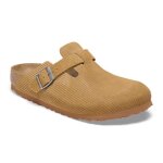 Sabots en daim marron