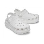 Crocs classic crush enfant blanc - sabot compens� 37 / 38
