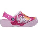 Sabot enfant - crocs - fun lab paw patrol patch - rose ballerine - taille 27 / 28 - semelle croslite