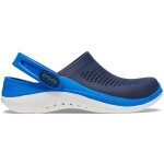 Sabot enfant crocs literide 360 - bleu marine / cobalt - rsine literide - confort ultime