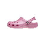Sabot  enfiler crocs classic glitter - rose brillant