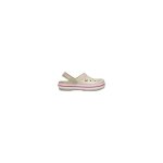 Sabots femme crocs crocband - beige - caoutchouc - confort sur mesure - style vintage