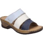 Sabots pour femmes - josef seibel - catalonia 86 - cuir - bleu