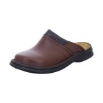 Sabots - josef seibel - pantoletten max - cuir - homme - marron