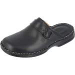 Sabot mdical homme en cuir vritable noir