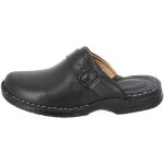 Sabot mdical - cuir vritable - noir - confortable - lger - pour homme