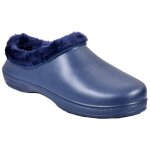 Sabots ozabi en eva - pu6967 marine fourre pour homme