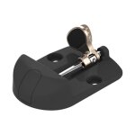 Sabot de portail  basculeur - noir - epaisseur 20  80 mm - fabrication franaise