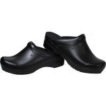 Sabot - sanita - sonja - cuir noir mat - taille 35  42 - femme