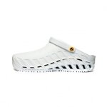 Sabot scholl evo tpr - blanc - semelle intrieure amovible - absorption des chocs - conception anatomique ...