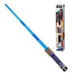 Sabre laser �lectronique ma�tre jedi sol bleu personnalisable officiel sous licence star wars lightsaber ...