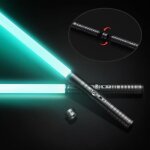 Sabre laser sabre laser rgb 7 couleurs avec poigne en mtal effets sonores de combat chargement usb ...