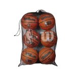 Sac de 6 ballons wilson nba - orange / noir - tu
