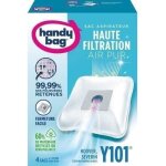 Sacs aspirateurs handy bag� y101� - haute filtration - 4 sacs + 1 filtre sortie dair � d�couper
