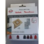 Sac aspirateur - rowenta - zr003901 - 6 sacs en papier - 2 filtres - compatible avec plusieurs modles ...
