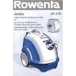 Sacs pour aspirateur - rowenta - tra�neau ambia - 6 sacs en papier - collecte des poussi�res par sac