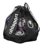 Sac  ballons - uhlsport - 12 ballons - noir - 100% pes - multisport