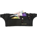 Sac banane ceinture voyage ou sport leger compact et plat pour ranger passeport billets smartphone cartes ... Sac banane ceinture voyage ou sport leger compact et plat pour ranger passeport billets smartphone cartes ...