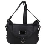 Sac banane - ted lapidus - tl ny4021 - toile - noir - port paule