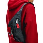 Sac banane - tommy jeans - am0am06638 - 0gy - nylon - bleu - taille unique