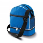 Sac bandoulire - pa525 - bleu roi - pour 3 boules de ptanque - poche zippe - mousse de protection
