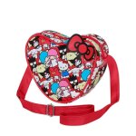 Sac  bandoulire coeur casual - hello kitty friends - multicolore - taille unique