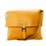 Sac bandoulire en cuir coquette jaune - oh my bag - sac bandoulire - cuir grain - jaune