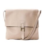 Sac bandouli�re en cuir coquette - oh my bag - rose pale - bandouli�re - femme