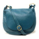 Sac bandoulière en cuir italien oh my bag - little citizen - bleu - femme - l 30 x h 24 x p 5 cm Sac bandoulière en cuir italien oh my bag - little citizen - bleu - femme - l 30 x h 24 x p 5 cm