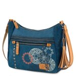 Sac  bandoulire - lois - 310556 - toile - cuir synthtique - polyester