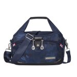 Sac � bandouli�re femme - insfity - oxford imperm�able - camouflage bleu - multifonctionnel
