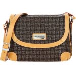 Sac  bandoulire - fidelio - tendance - cuir vachette - rglable - fermoir rabat - zip