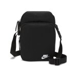 Sac bandoulire - nike - heritage crossbody - noir - 100% polyester - sangle ajustable