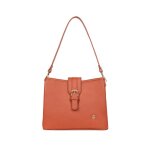 Sac bandouliere hexagona ref 63486 orange 24 * 20 * 11 cm