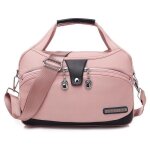 Sac � bandouli�re - insfity - oxford imperm�able - rose clair - multifonctionnel