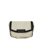 Sac bandouliere kiribati 2 fantasia mac douglas ref teen beige noir s 22 * 17 * 8 cm