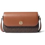 Sac  bandoulire - michael kors - jet set travel - marron - 216 x 127 x 57 cm - sangle rglable