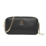 Sac bandoulire noir femme tommy hilfiger timeless chain