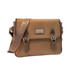 Sac bandoulire ted lapidus camel - 29x22x12 cm [r6826]
