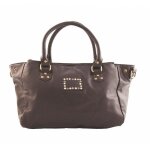 Sac bandouli�re - le temps des cerises - nomad 5 - noir - pour femme - contient format a4