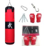 Sac de boxe - tresor - kit kickboxing - 1m - gants inclus - chane 25cm