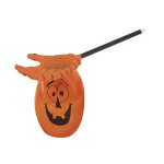 Sac collecte bonbons halloween - ptitclown - main squelette - citrouille - 59cm - orange Sac collecte bonbons halloween - ptitclown - main squelette - citrouille - 59cm - orange
