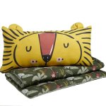 Sac de couchage enfant le roi de la jungle - today - vert 73x151cm