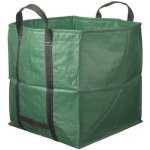 Sac  dchets de jardin carr nature - vert - 252 l - avec poignes