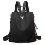 Sac  dos mtowsuc sac  dos femme cuir tanche anti - vol noir