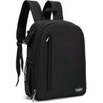 Sac  dos appareil photo reflex tanche compatible pc 13 - 14 et accessoires (2. 0 petit noir)